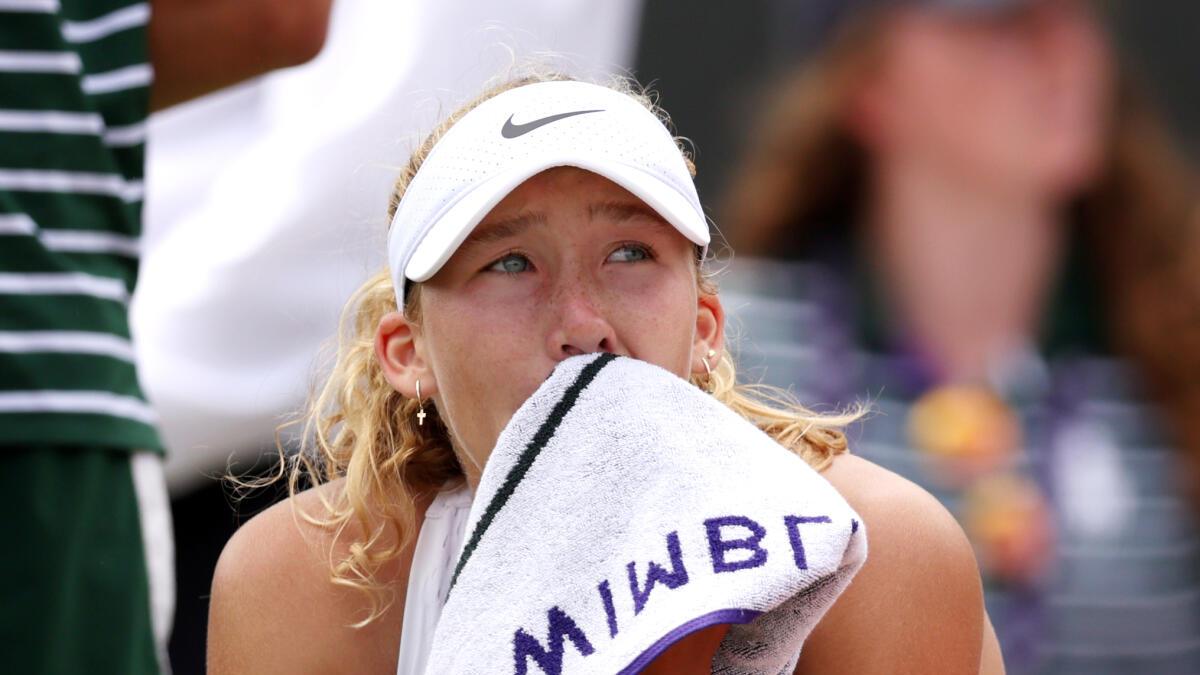 Wimbledon 2023: Teenager Andreeva’s run not soured by ‘controversial’ point penalty