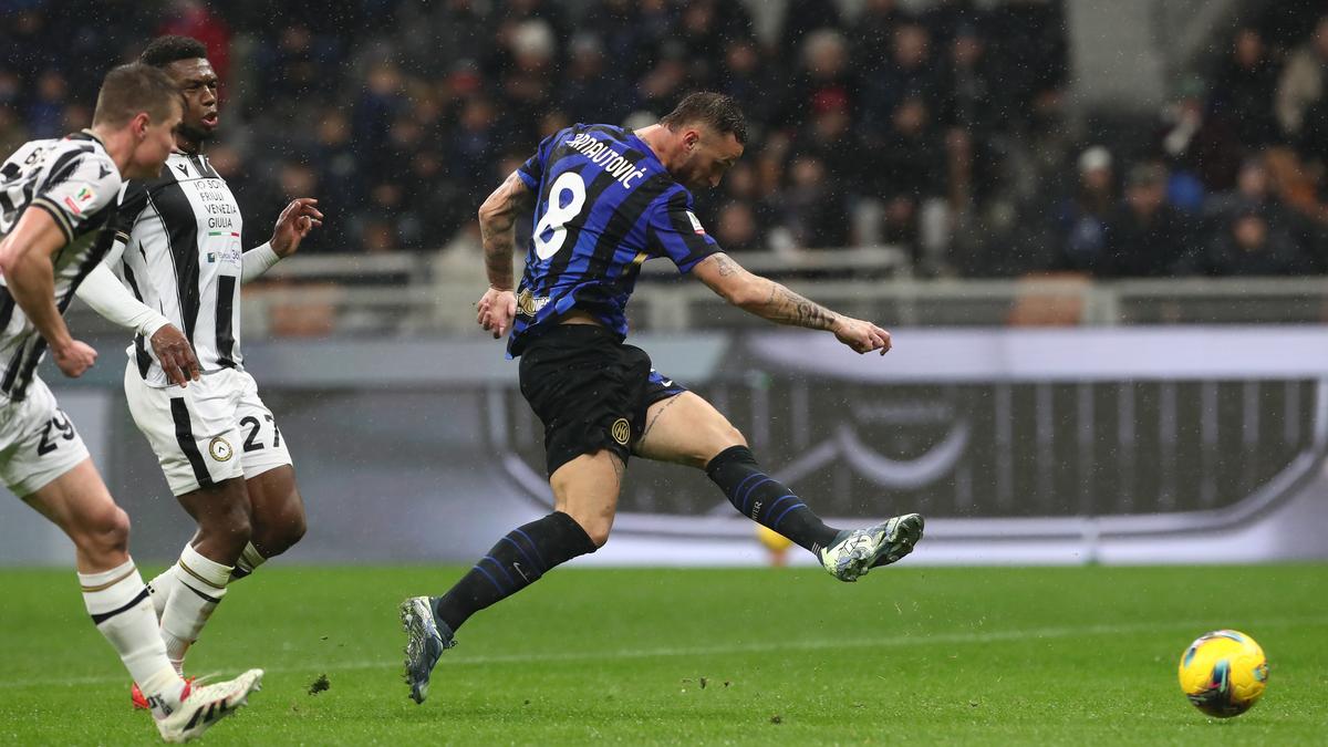 Inter Milan reaches Coppa Italia quarterfinal with 2-0 win against Udinese