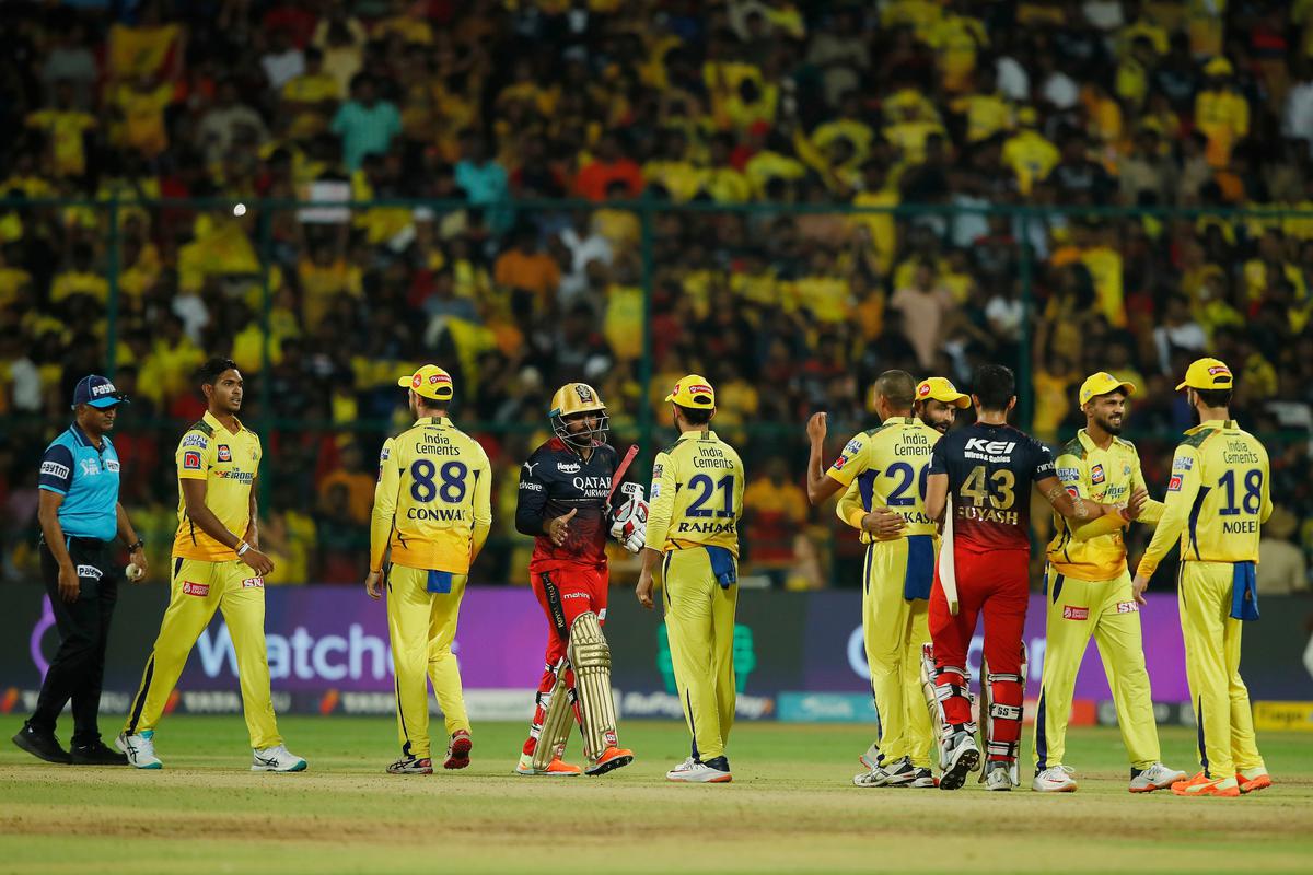 IPL 2023 Points Table Updated standings after RCB vs CSK match