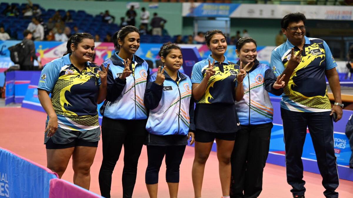 National Games 2022: Gujarat men, West Bengal women bag gold in table-tennis