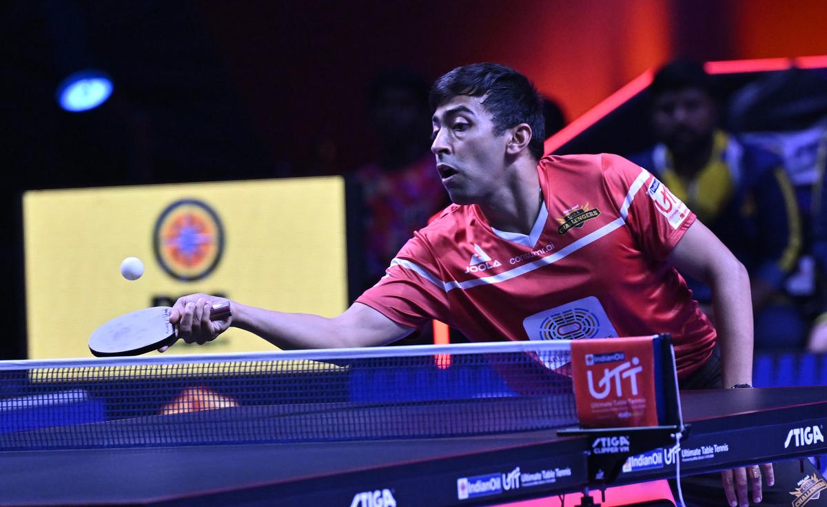 Stepping up: In the last few years, with G. Sathiyan struggling, Harmeet Desai has won some key matches in the team events.