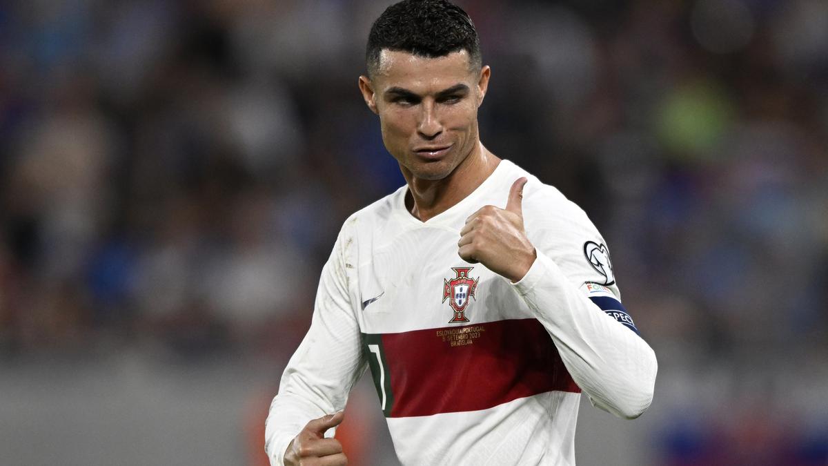 EURO 2024 qualifier: Ronaldo and Co. rides on Bruno's goal as Portugal  beats Slovakia 1-0 - Sportstar