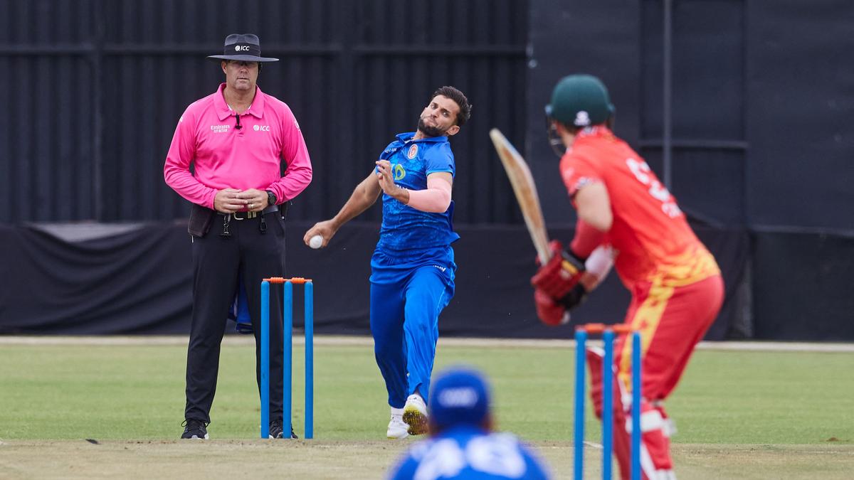 Zimbabwe vs Afghanistan 1st ODI called off due to rain