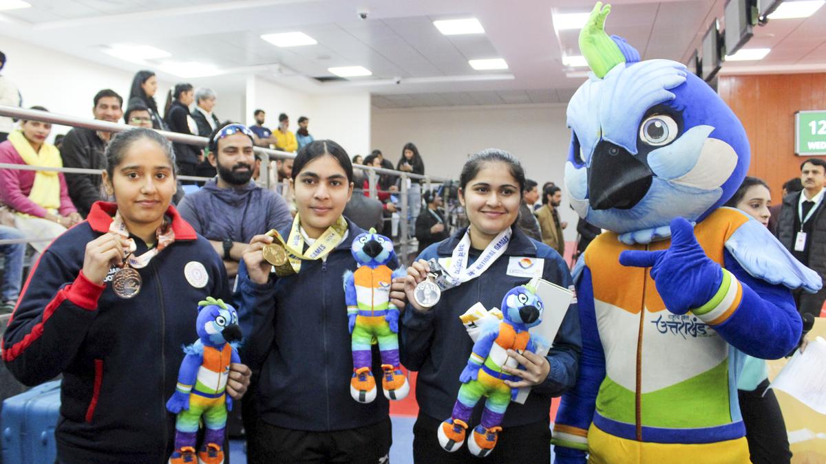 National Games 2025 medal tally, February 6 Services top with 56 National Games 2025 Medal Tally Live