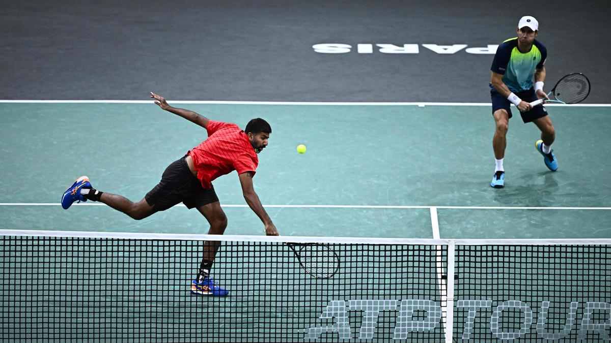 Bopanna-Ebden pair loses in Paris Masters final