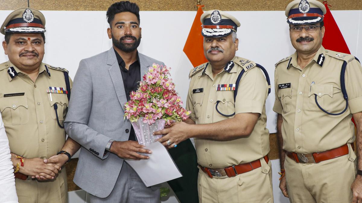 Mohammed Siraj appointed as Deputy Superintendent of Police in Telangana