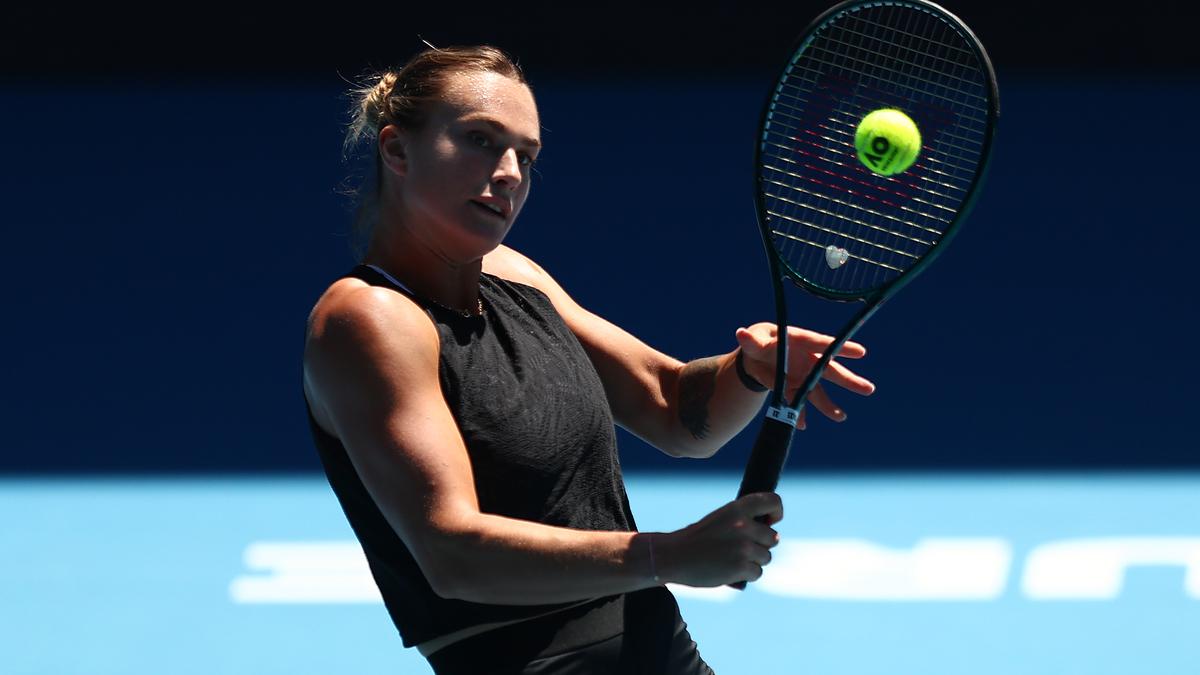 Sabalenka raring to go at Australian Open despite Brisbane blip