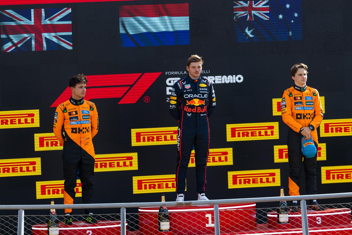 Verstappen won the fastest Formula One race in history in Monza.