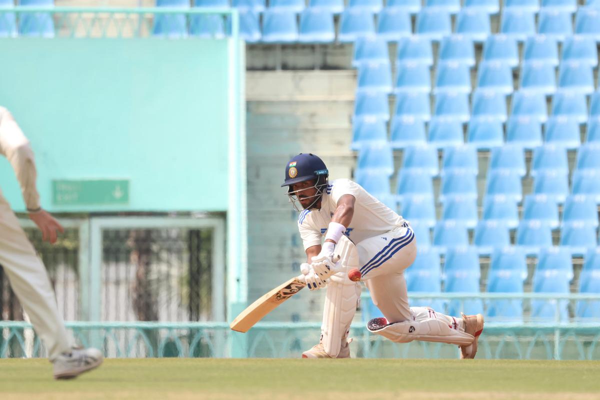 Dhruv Jurel added a composed 56. 
