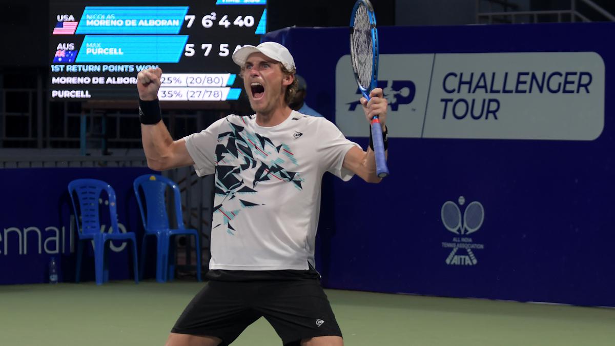 Chennai Open Challenger Purcell clinches title, beats Moreno de