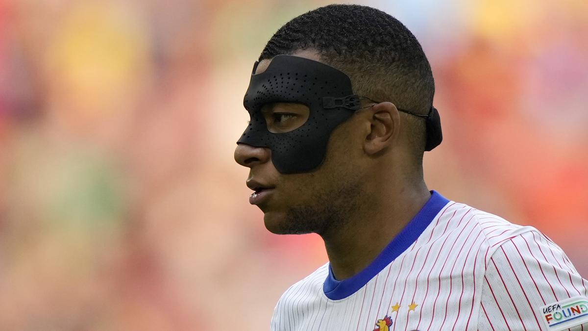 Euro 2024: More changes to Mbappe face mask as France star’s problems persist