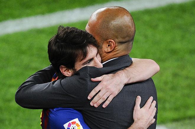 Messi joining Man City will see he reunite with former Barcelona and current City manager Pep Guardiola.