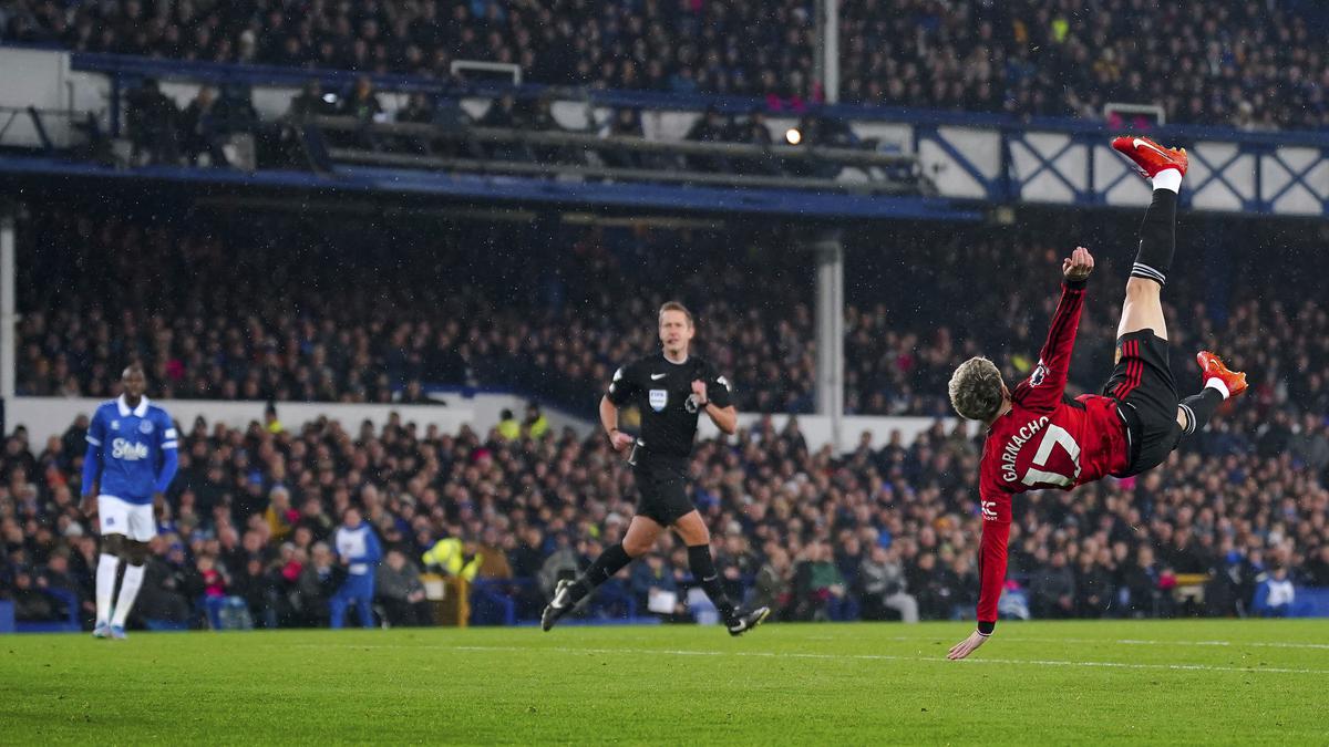 Premier League 2023-24: Garnacho’s outrageous goal helps United beat Everton 3-0 amid protests