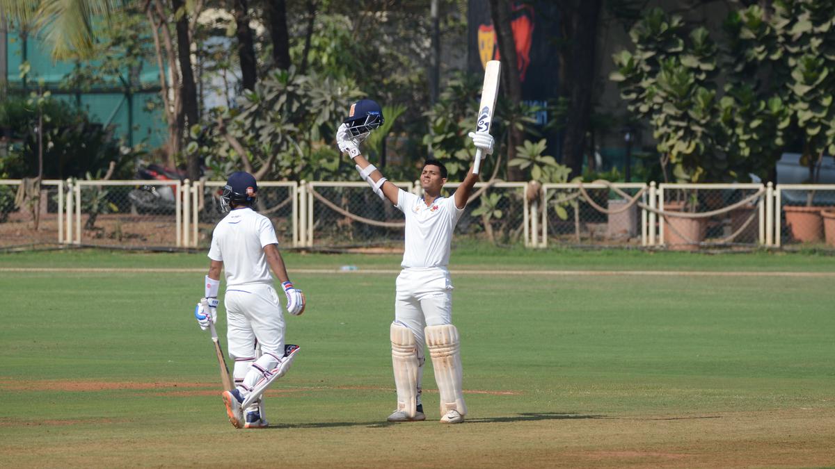 Ranji Trophy: Rahane, Jaiswal centuries help Mumbai dominate Hyderabad on opening day