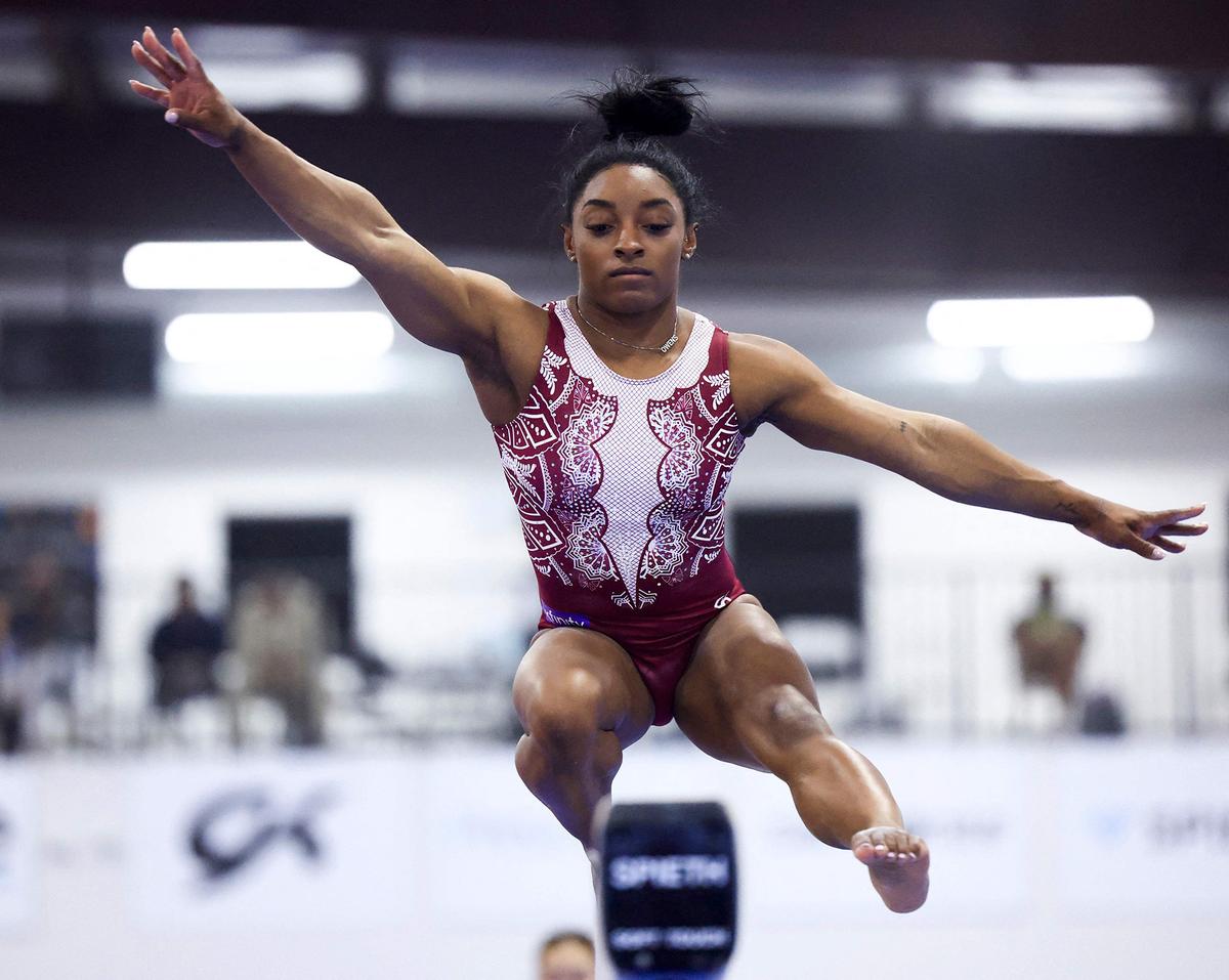 She used the 2021 tour to help promote the importance of prioritising mental health, a sometimes-taboo subject Biles brought out into the open when she removed herself from multiple competitions at the Tokyo Games while battling “the twisties.”