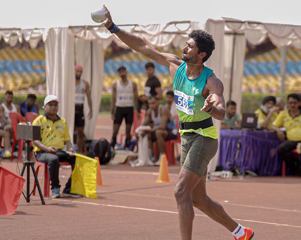 Shot put is an event where Tejaswin doesn’t stress too much.