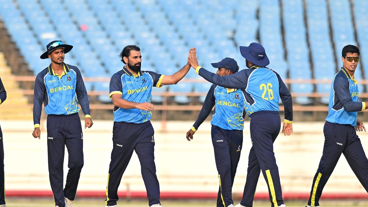 Syed Mushtaq Ali T20: Bengal beats Rajasthan to reach quarters