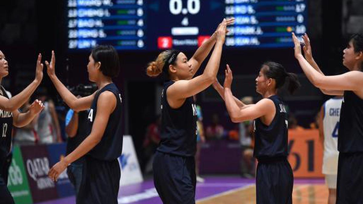 Unified Korea trounces Taiwan to reach Asian hoops final