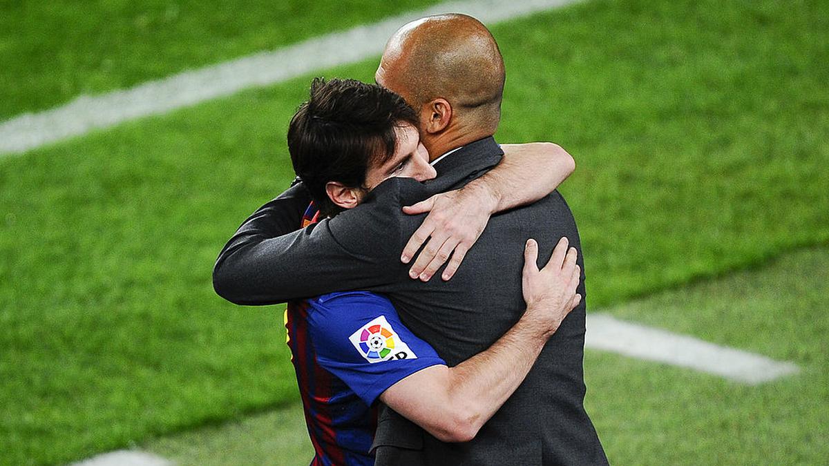 Messi says 'lucky' to have worked under Guardiola