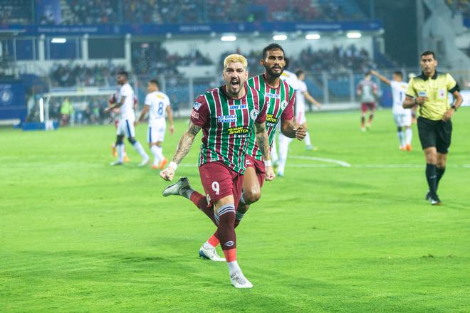 Dimitri Petratos of ATK Mohun Bagan scored twice in regulation time.