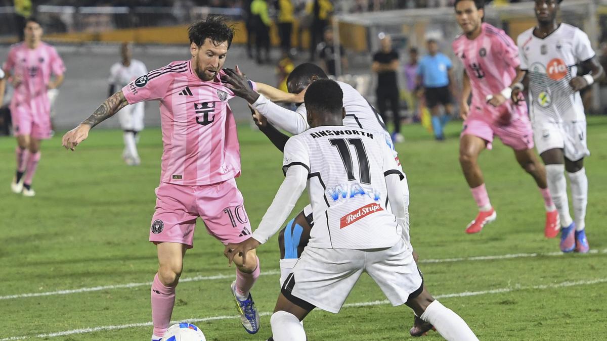 CONCACAF Champions Cup: Messi scores off the bench as Miami progress in Jamaica