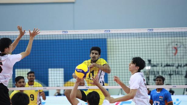 India Beats Japan In Asian Men S U Volleyball Championship 22 Opener Sportstar India Beats Japan In Asian Men S U Volleyball Championship 22 Opener Sportstar