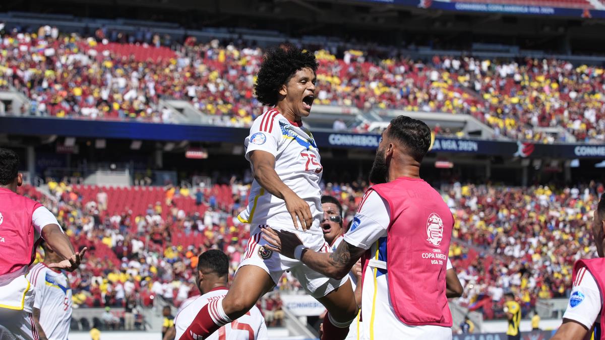 Copa America 2024: Venezuela beats ten-man Ecuador in Group B opener