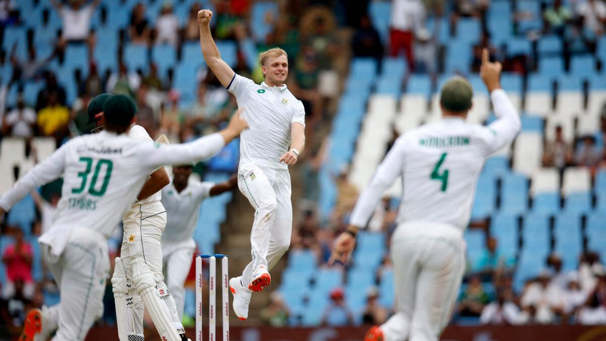 SA vs PAK: Corbin Bosch becomes fifth South African to pick wicket off first ball of Test career