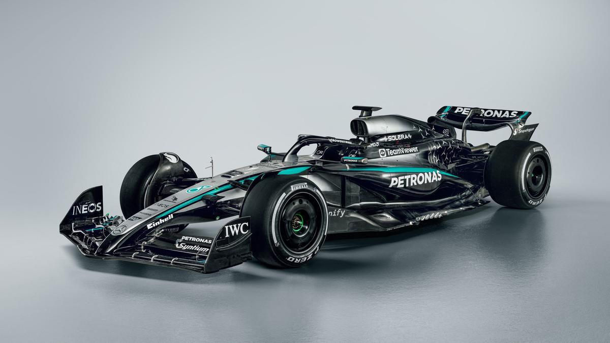 F1: Mercedes unveils car for new era with Russell and Antonelli