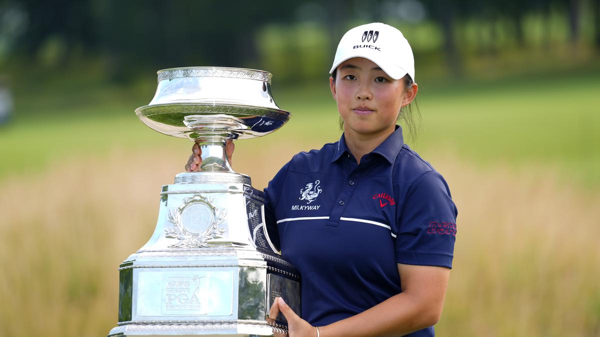 China’s Yin Ruoning wins maiden main title at Women’s PGA Championship