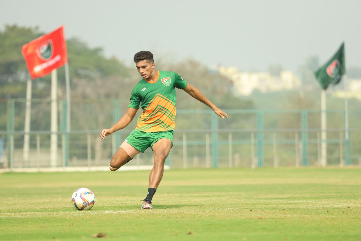 FILE PHOTO: Bijay Chhetri in action. 