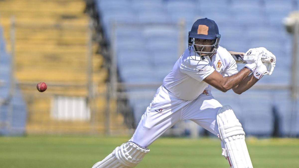 Mayank Agarwal scores third-innings century for Karnataka against Maharashtra