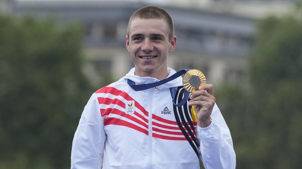 Paris 2024 Olympics: Evenepoel recovers from big night out to win Time Trial gold