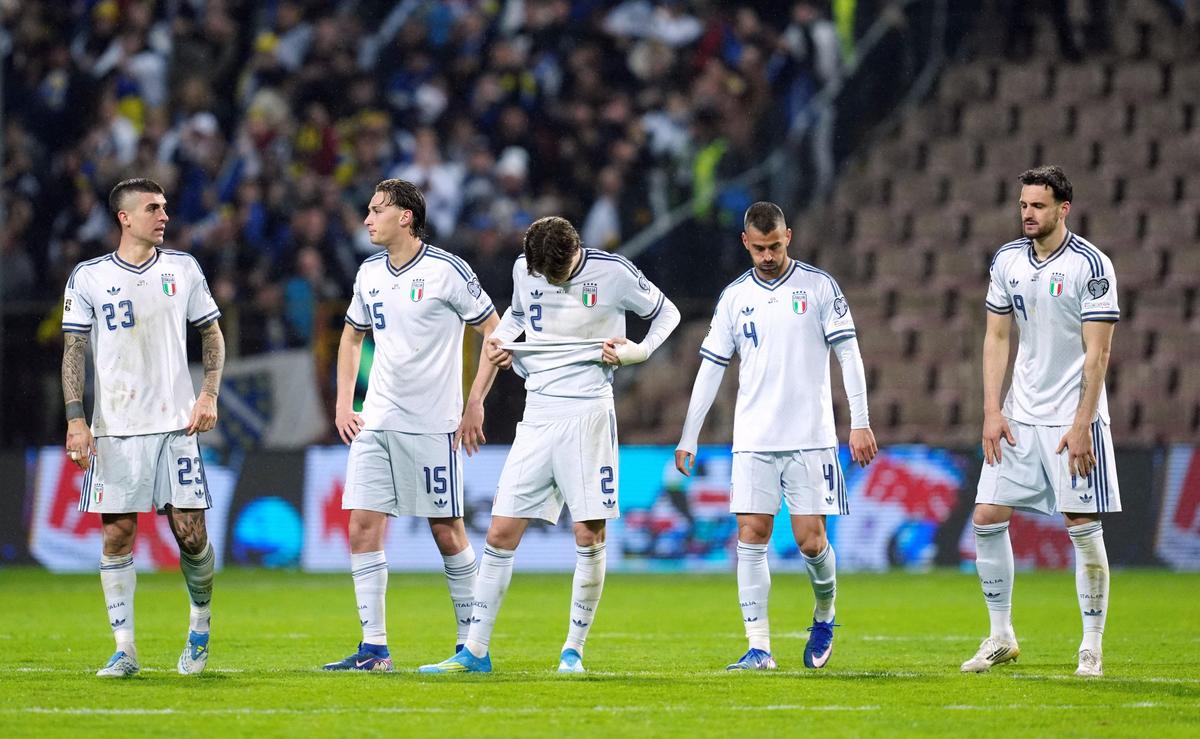 A night to forget: Italy fell to Bosnia and Herzegovina on penalties to fall short in the race to qualify for FIFA World Cup 2026.