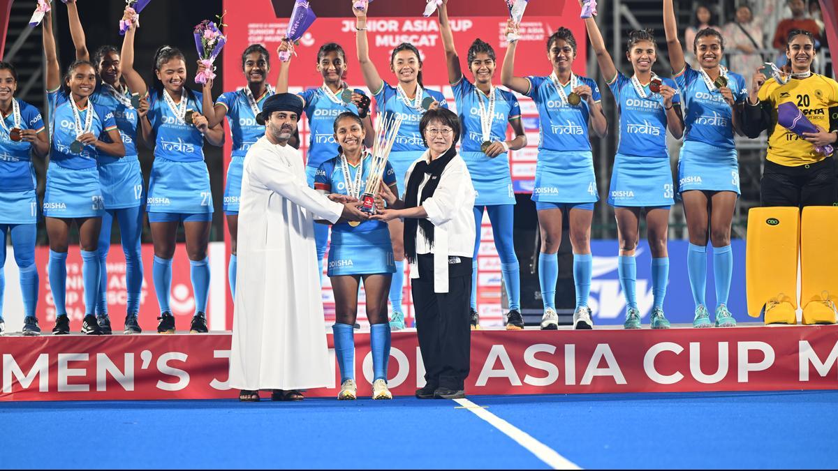 Indian women’s team defeated China in the final of the Women’s Junior Asia Cup in Muscat, Oman on Sunday. 