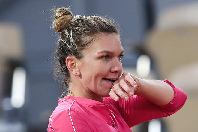 Romania’s Simona Halep was provisionally suspended for doping. (FIle Photo)