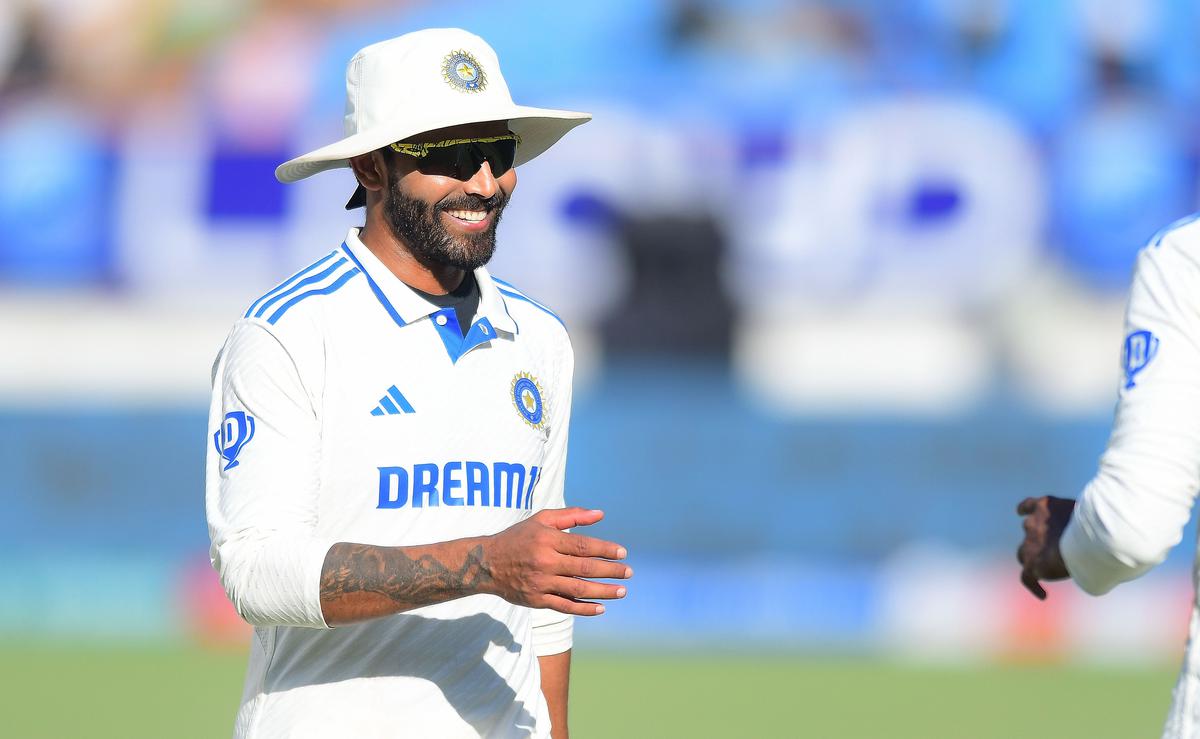 Jadeja, who took a five-for in the second innings and scored a century in the first, was adjudged the Player of the Match for his performance in Rajkot.