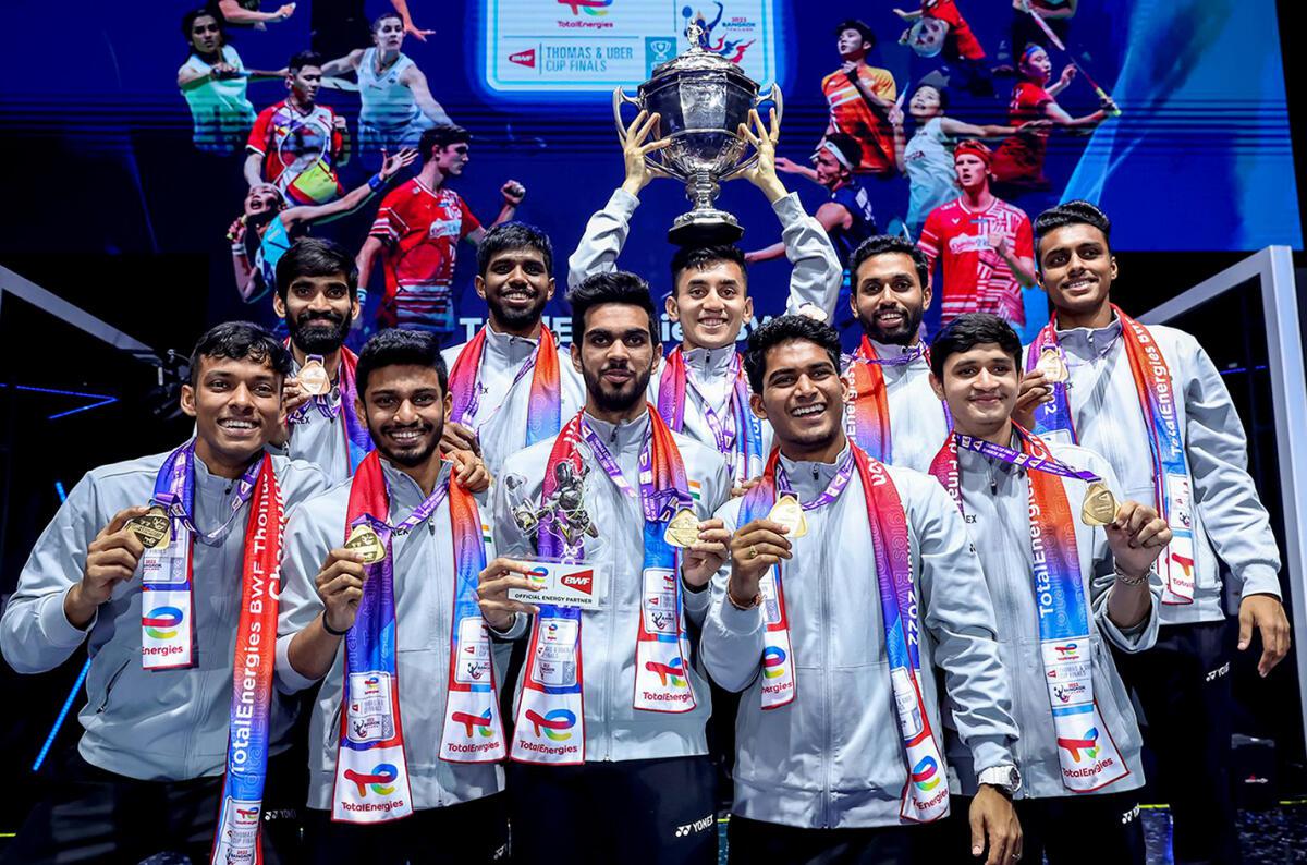 Badminton Yearender 2022 From Indias historic Thomas Cup win to the glorious rise of Satwik-Chirag