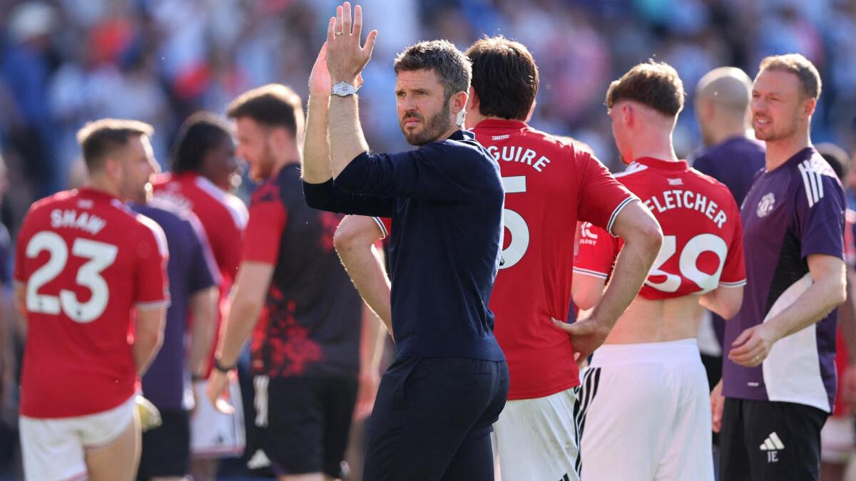 Premier League : Carrick dit que la troisième place de Manchester United est “quelque chose sur lequel s’appuyer”