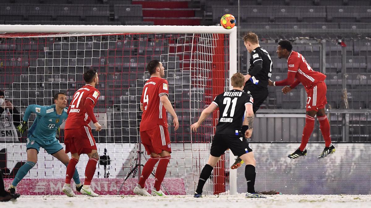 Bundesliga: Bayern Munich stages two-goal comeback to rescue point against Bielefeld