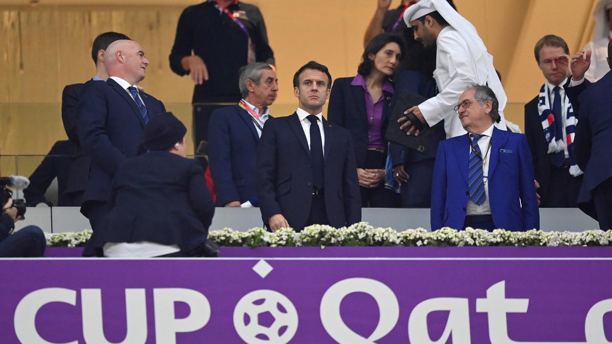 FIFA World Cup: French President Emmanuel Macron returns to Qatar for ...