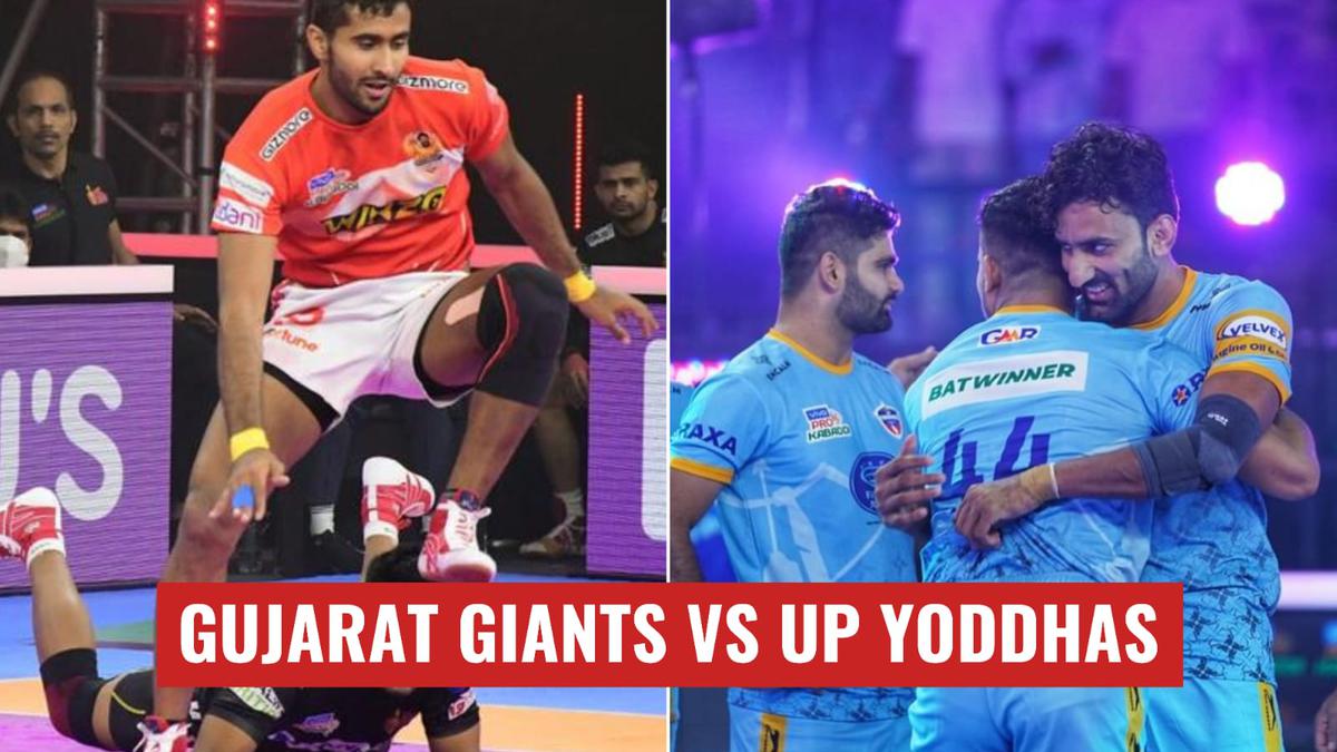 Gujarat Giants 51-45 UP Yoddhas, Pro Kabaddi 2022 Highlights: Gujarat beat Pardeep’s Yoddhas in points galore