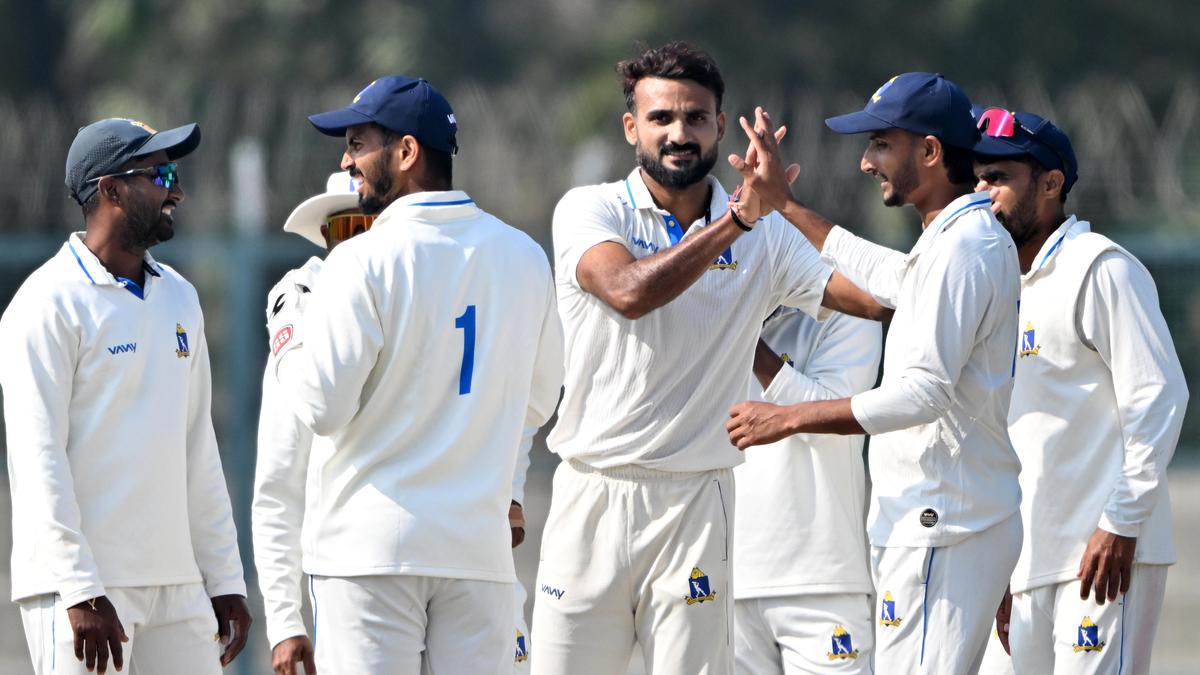 Ranji Trophy 2025/26: Akash Deep, Shahbaz run through Haryana to put Bengal in front after Day 2