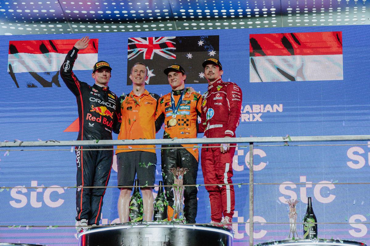 Oscar Piastri won top honours in Jeddah, taking a sizeable lead in the drivers’ championship.