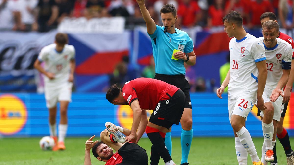 Georgia vs Czechia highlights in pictures, Euro 2024: GEO v CZE real-time photo gallery