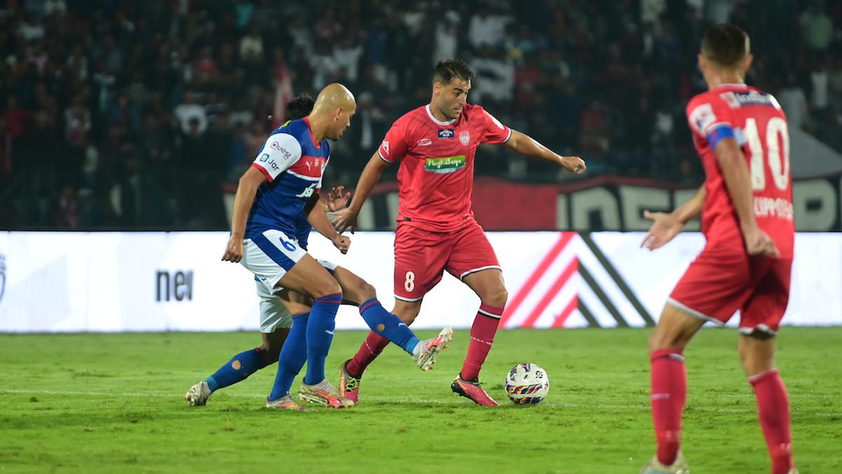 Bengaluru FC held to frustrating 1-1 draw by NorthEast United in Guwahati