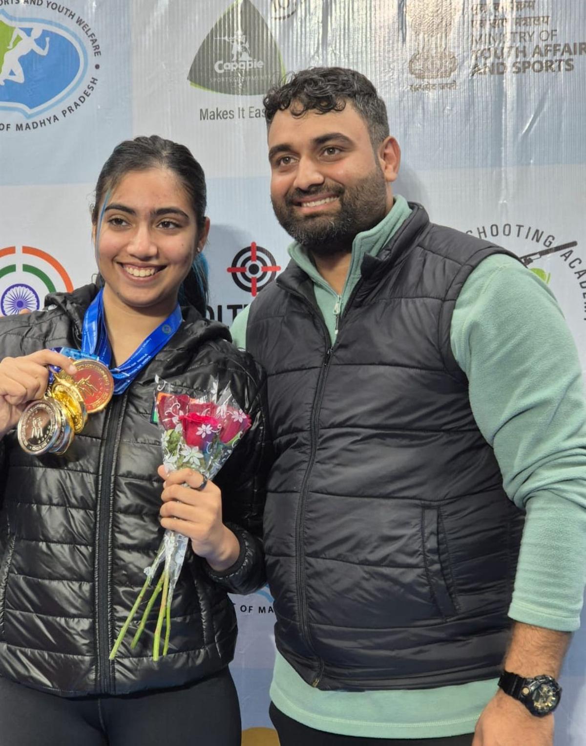 Ameerah Arshad is trying to stay grounded after her win in the nationals as per her coach Sahil Rana’s advice. 
