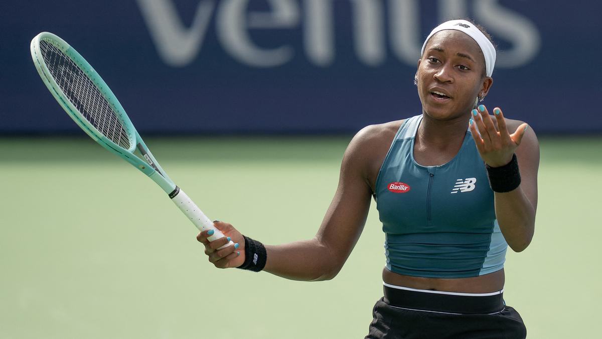 Cincinnati Open: Rain stops Alcaraz as defending champion Gauff exits; Sabalenka and Zverev advance