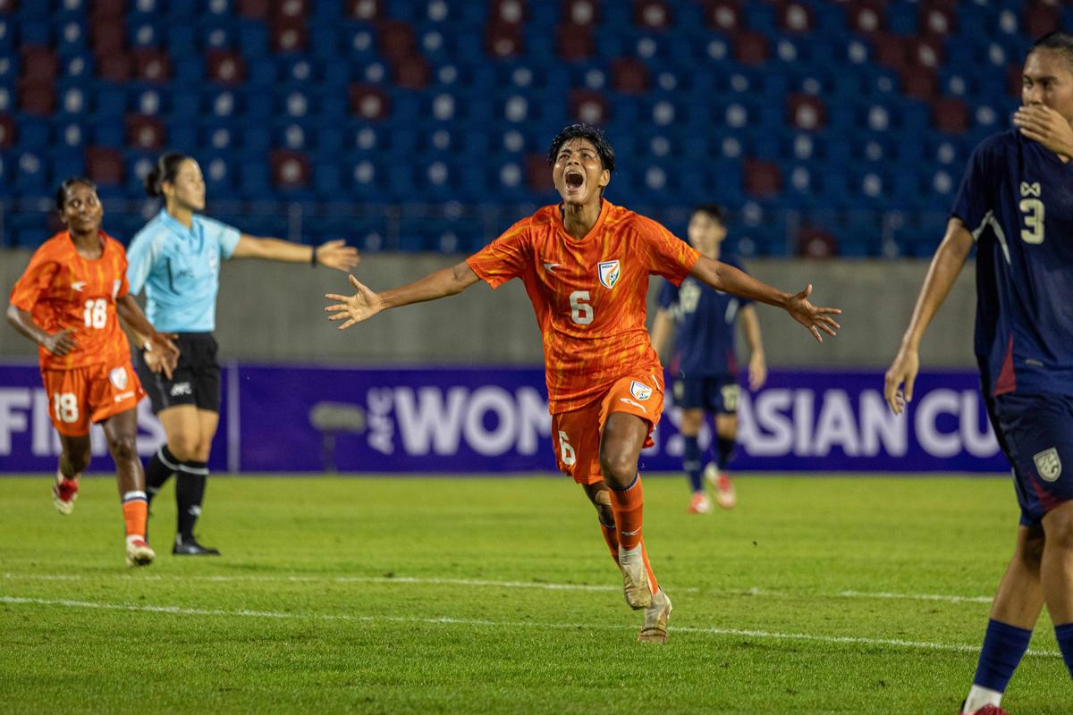 Hráč v centre pozornosti: Sangita Basfore bude jednou z najdôležitejších hráčok v strede poľa Indie, pretože to vyzerá, že sa presadí na Ázijskom pohári žien AFC.