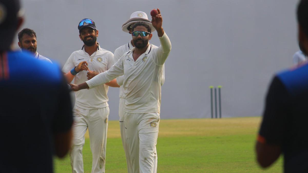 Ranji Trophy HIGHLIGHTS, Day 3 Jadeja picks seven wickets, Saurashtra needs 266 to win; Mumbai, Maharashtra tied in first innings